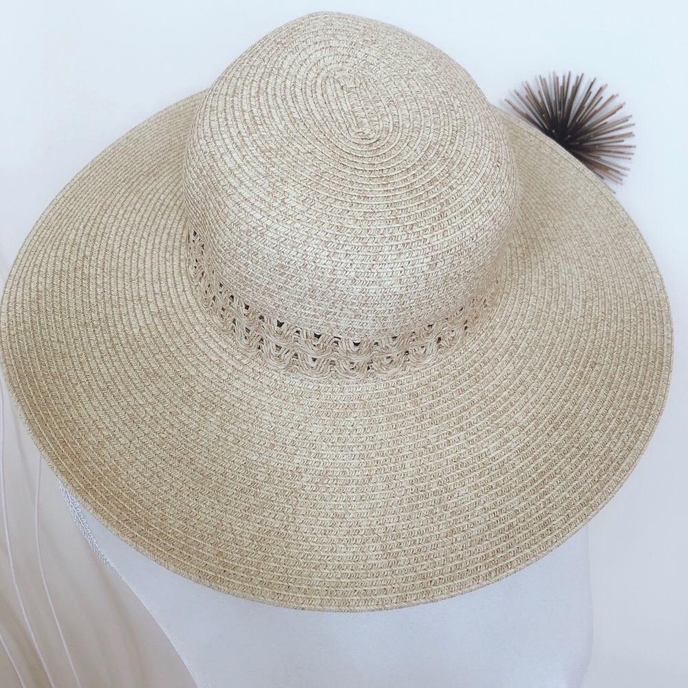 Brand New Nine West Packable Floppy Hat - Picture 3 of 4